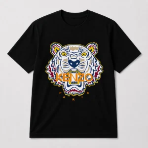 Printed- Crew Neck T-Shirt KENZO - Multi Colours