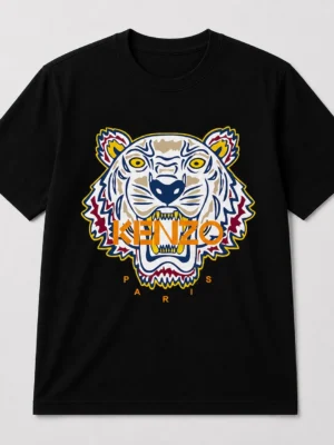 Printed- Crew Neck T-Shirt KENZO - Multi Colours