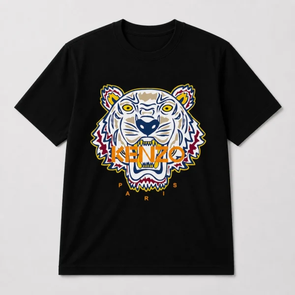 Printed- Crew Neck T-Shirt KENZO - Multi Colours