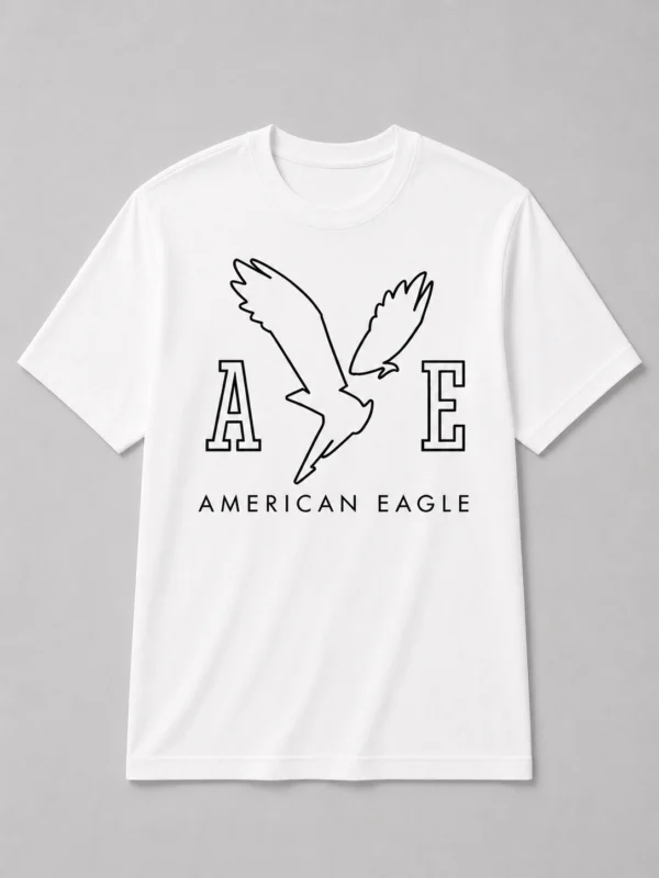 Crew Neck T-Shirt  ICON American Eagle - Multi Colours