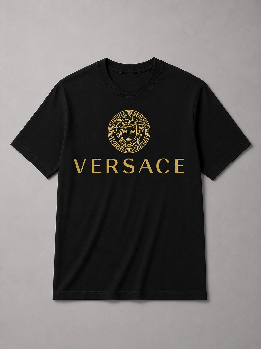 Crew Neck T-Shirt VERSACE- Multi Colours