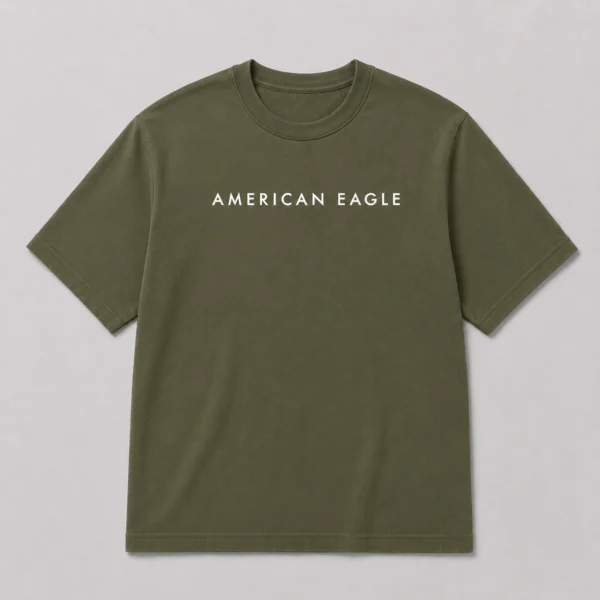 Crew Neck T-Shirt American Eagle - Multi Colours
