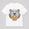 Printed- Crew Neck T-Shirt KENZO - Multi Colours