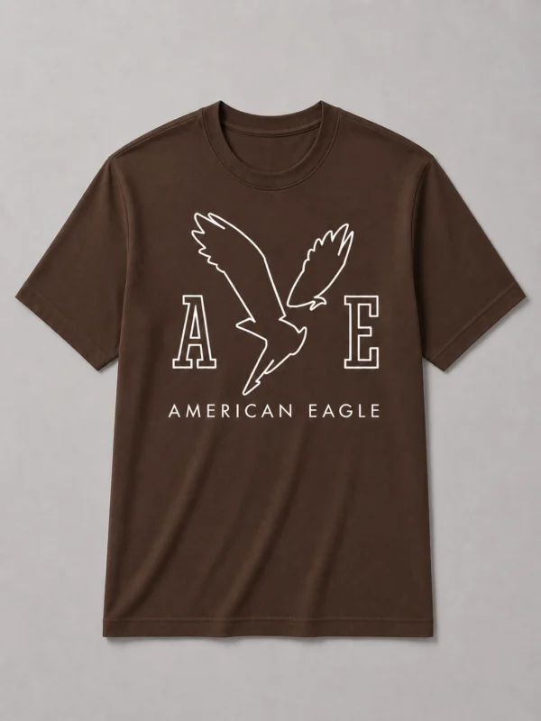 Crew Neck T-Shirt  ICON American Eagle - Multi Colours