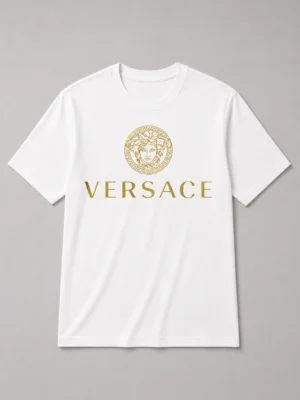 Crew Neck T-Shirt VERSACE- Multi Colours