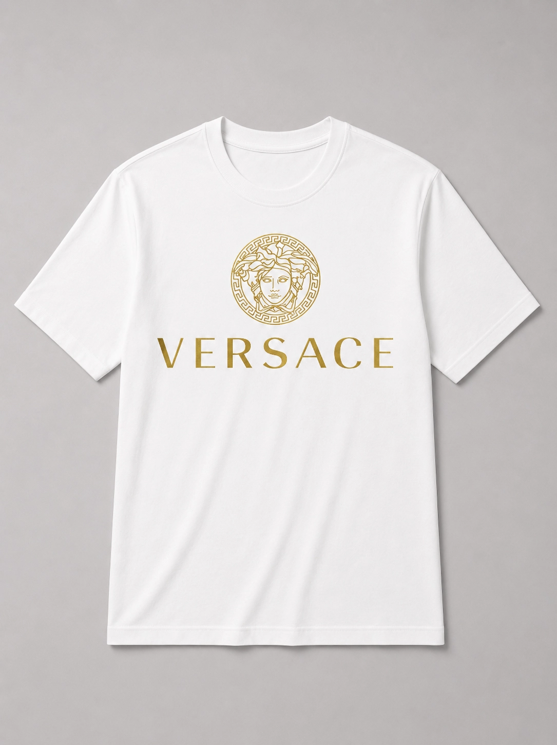 Crew Neck T-Shirt VERSACE- Multi Colours