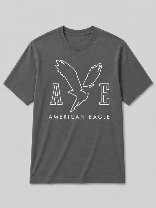 Crew Neck T-Shirt  ICON American Eagle - Multi Colours